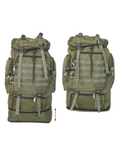 Barbaric green tactical backpack, 60L