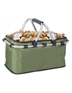 Padded mushroom basket with handles