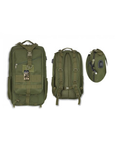 Barbaric backpack with USB connector (38 Liters)