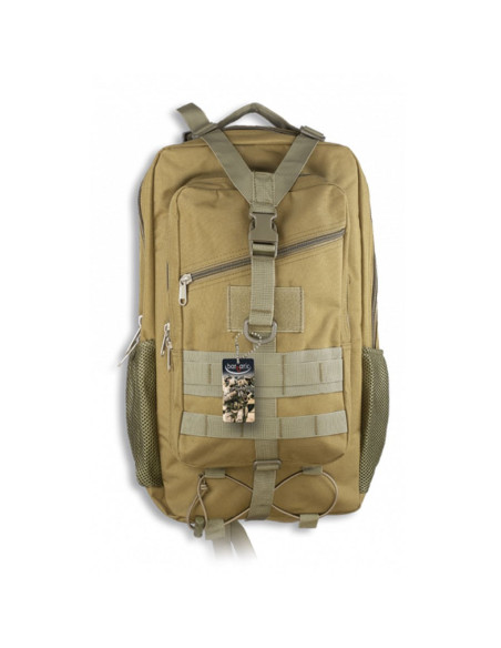 Barbaric backpack with USB connector...