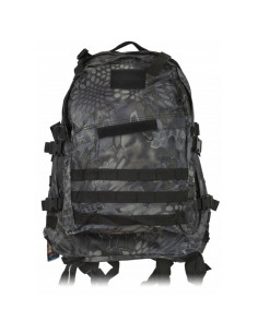 Black Python nylon backpack, Barbaric (40 l.)