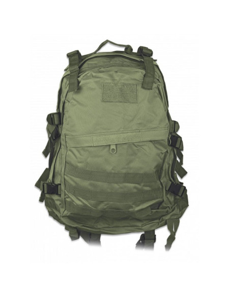 Olive Green nylon backpack, Barbaric...