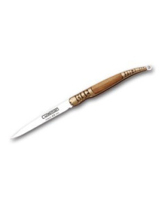 Stiletto knife with olive wood handle, blade 5.5 cms. 2