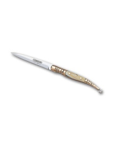 Stiletto knife with imitation horn handle, blade 5.5 cms. 2