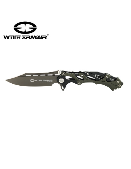 Tactical pocket knife, D2 steel blade