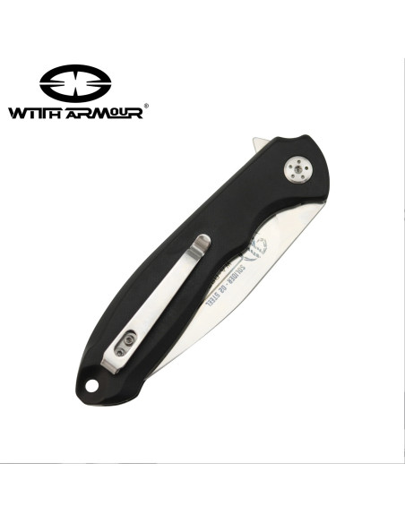 Soldier tactical pocket knife, D2...