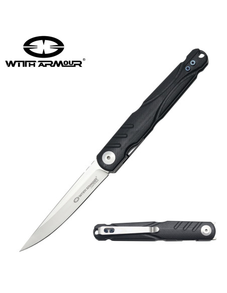 Stark tactical pocket knife, D2 steel...