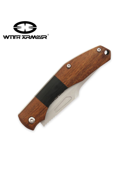 Stone tactical pocket knife, D2 steel...