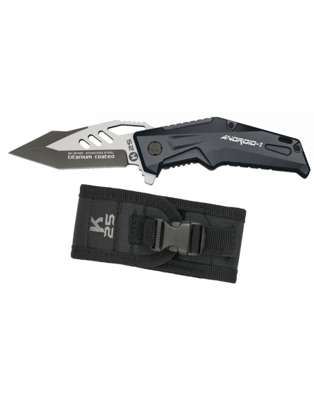 K25 Android Tactical Knife in Black