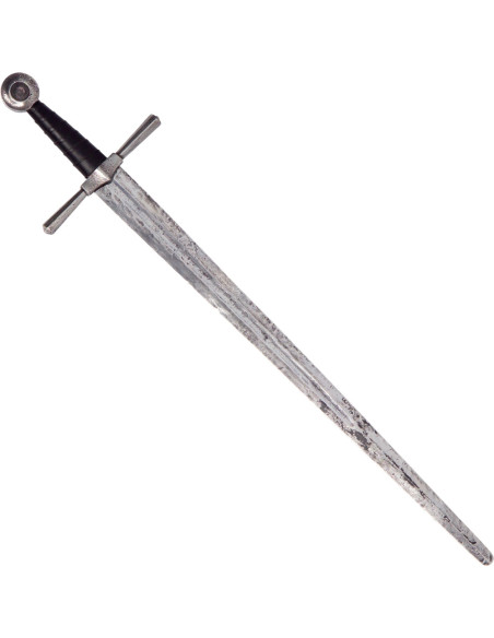 Medieval sword one hand with aged blade