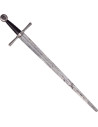 Medieval sword one hand with aged blade
