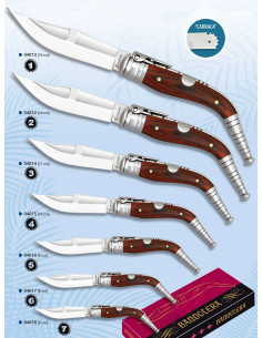 Ratchet pocketknives with stamina handle