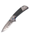 Third K2816SL Assisted Knife, Silver Finish