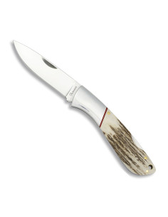 Albainox deer handle knife