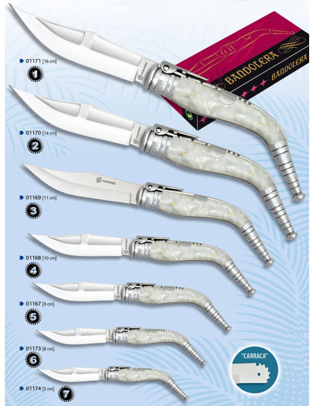 Ratchet bandolier pocketknives,...