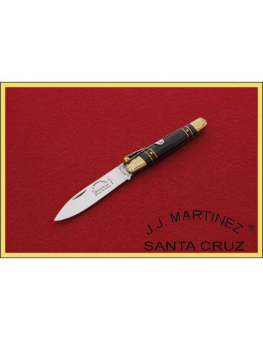 Luxury Machete knife with zebu horn handle.- BILL