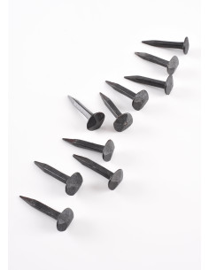 Set 10 forged nails for medieval fittings 2