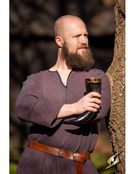 Viking tunic herringbone pattern in...