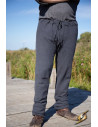 Viking pants herringbone pattern model Arvid, gray