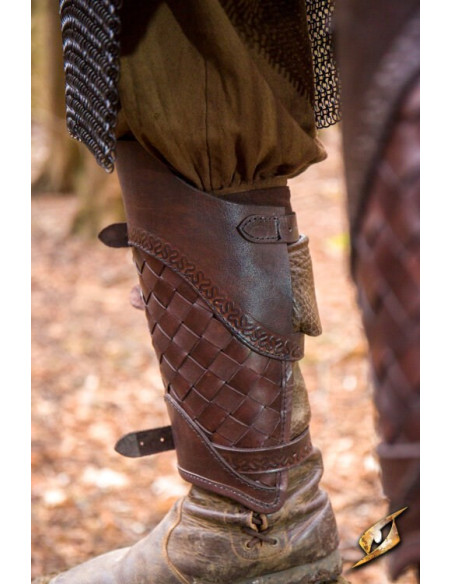Leather Greaves set Ranger Epic Armory