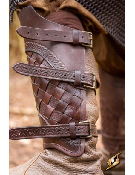 Leather Greaves set Ranger Epic Armory