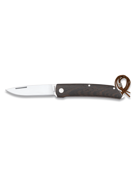 Pocket knife with Wenge wood handle