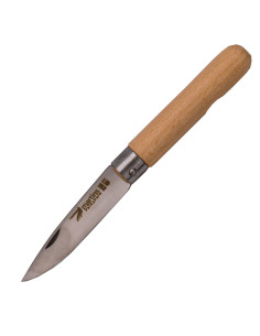 Martins pocket knife, round beech wood (15 cm.)