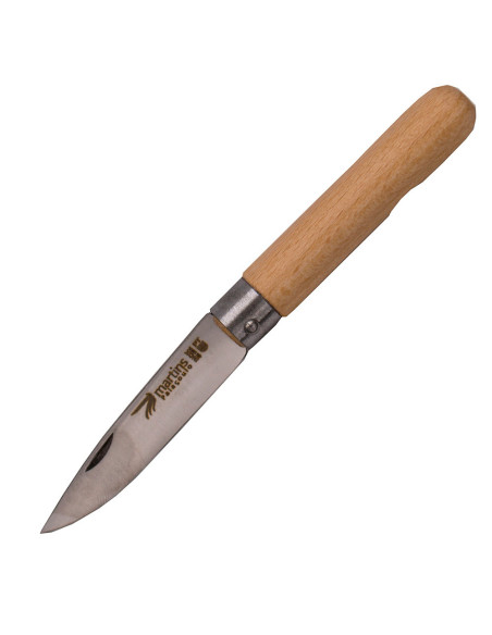 Martins pocket knife, round beech...