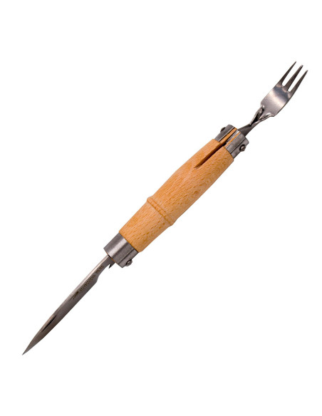 Martins knife-fork, with bottle...