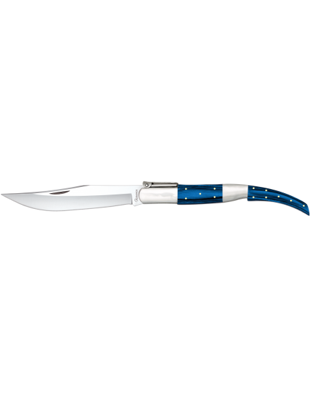 Arab ratchet pocket knife, blue...