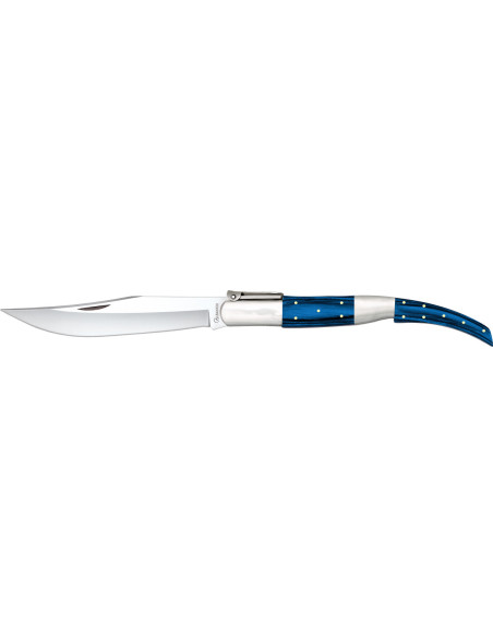 Arab ratchet pocket knife, blue...