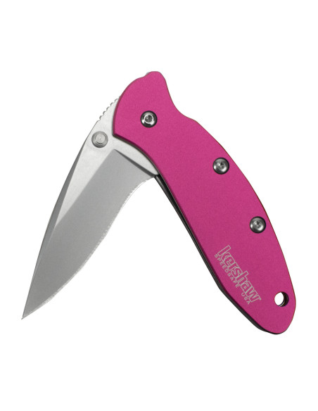 Kershaw Chive Model Tactical Knife, Pink