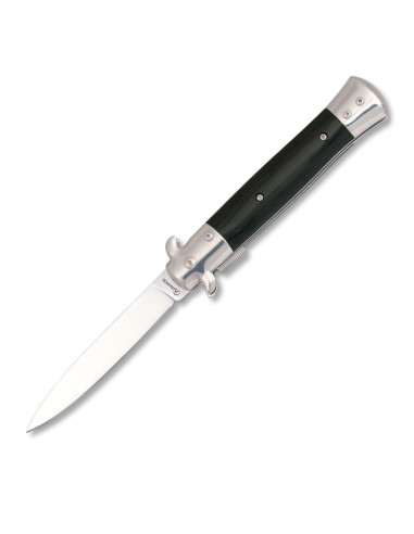 Albainox pocket knife with black wood handle