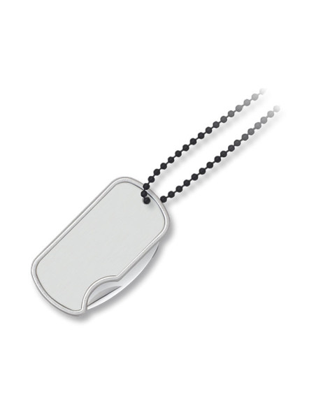 Dog Tag pendant knife, blade 4 cm.