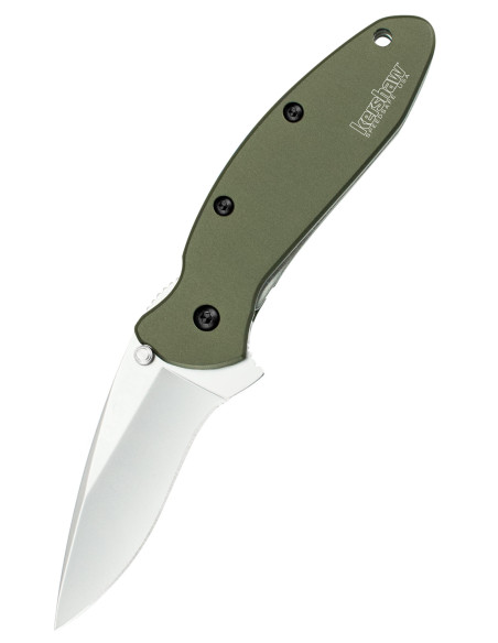 Kershaw Scallion Pocket Knife, Olive...