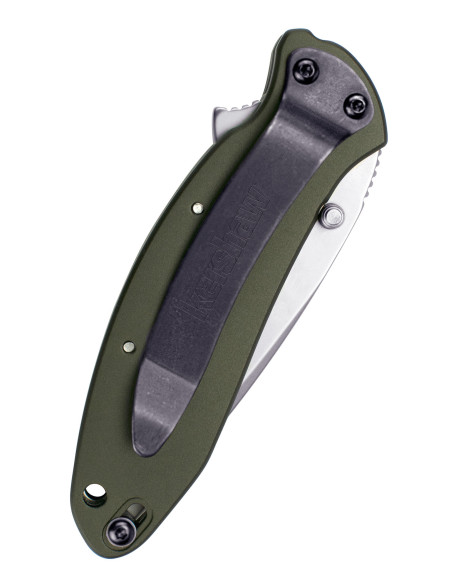 Kershaw Scallion Pocket Knife, Olive...