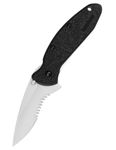 Kershaw Scallion Pocket Knife, Serrated