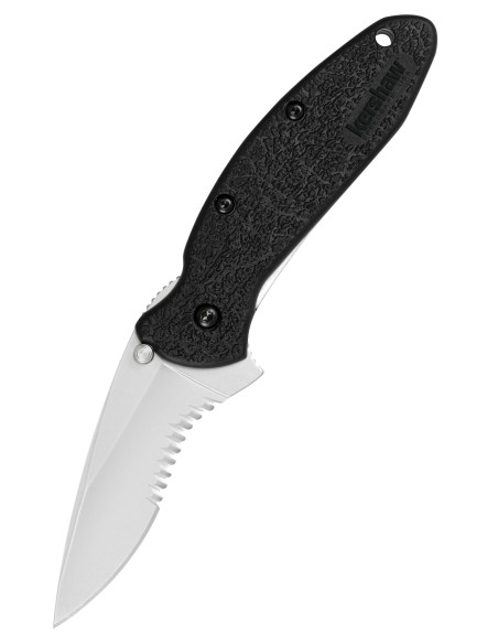 Kershaw Scallion Pocket Knife, Serrated