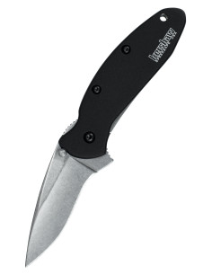Kershaw Scallion Pocket Knife, Stone Black