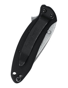 Kershaw Scallion Pocket Knife, Stone Black 2