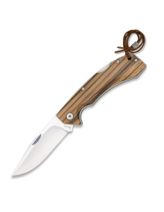 Albainox pocket knife with Zebra wood handle