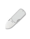 Dog Tag model pocket knife with clip, blade 4 cm.