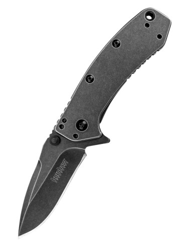 Kershaw Cryo Tactical Knife, Black Wash