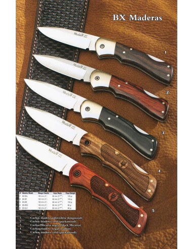 Knives BX Maderas de Muela