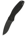 Kershaw Blur Pocket Knife, Smooth Black Blade