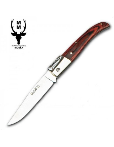 Billet Knife PD Wood-Antlers