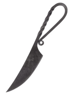 Hand forged medieval knife (21 cm.)