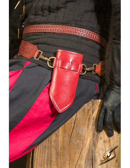 Baldric with rings for blunt swords -...