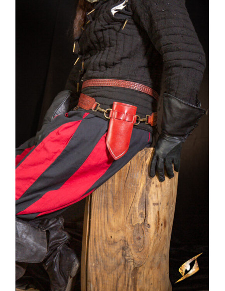 Baldric with rings for blunt swords -...