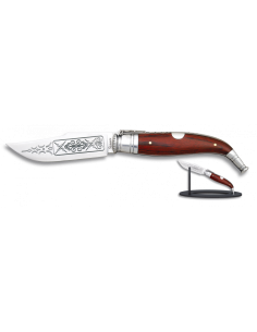 Classic pocket knife with decorated blade of 10 cms. 2